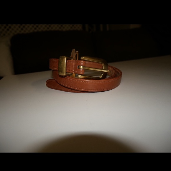 Authentic leather coach vintage belt main image 6